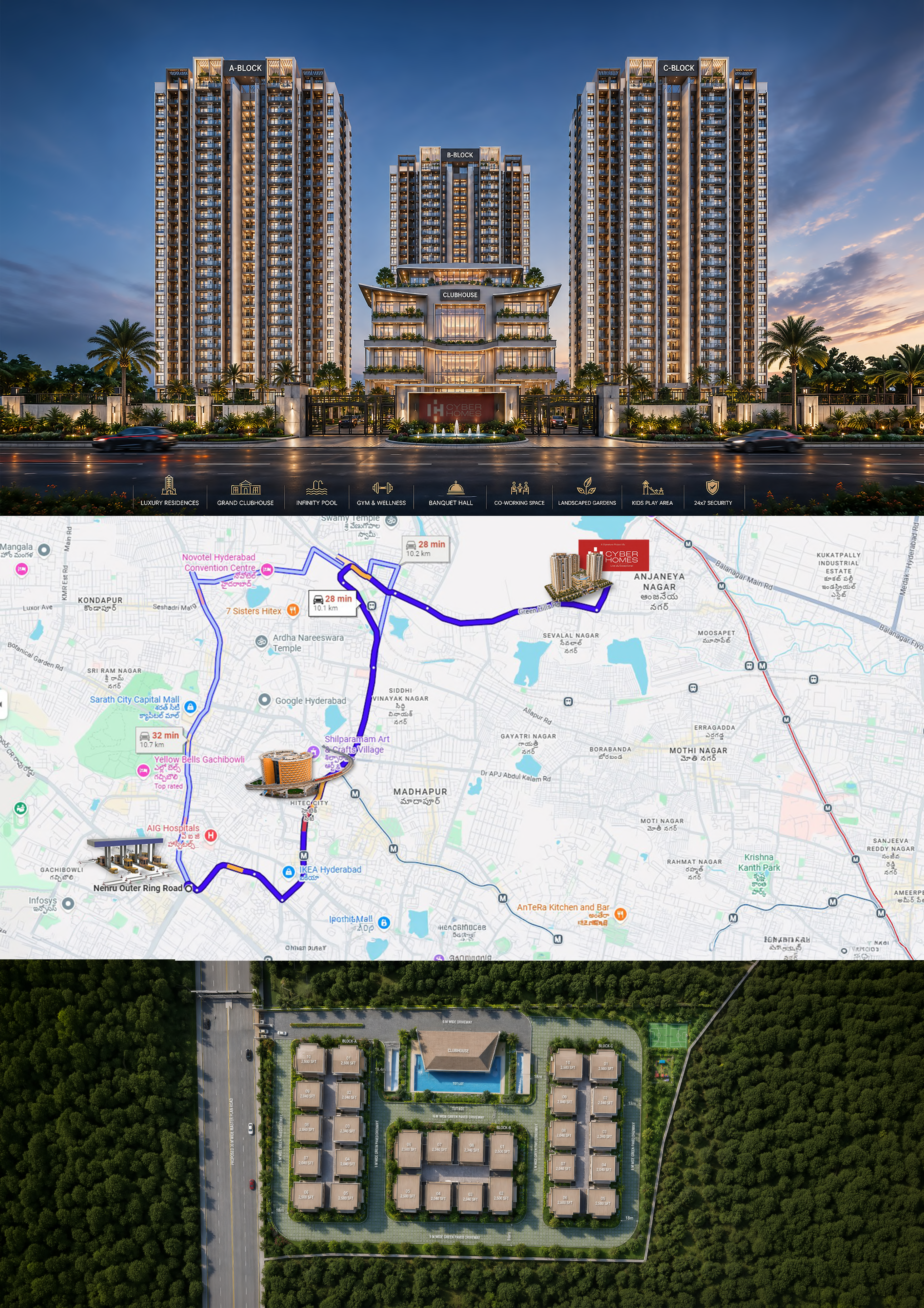 Cyber Homes Towers Image